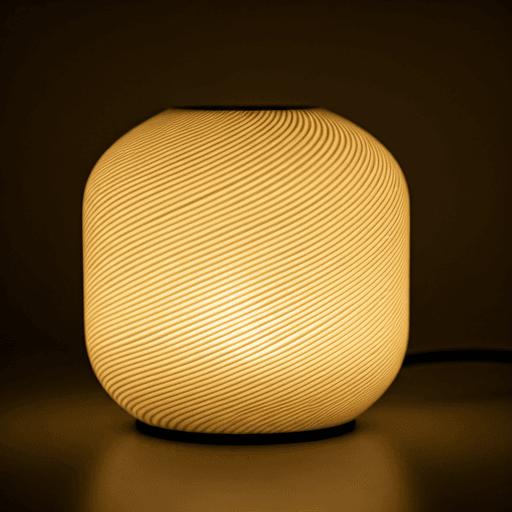 Globe Table Lamp — Reading Nook