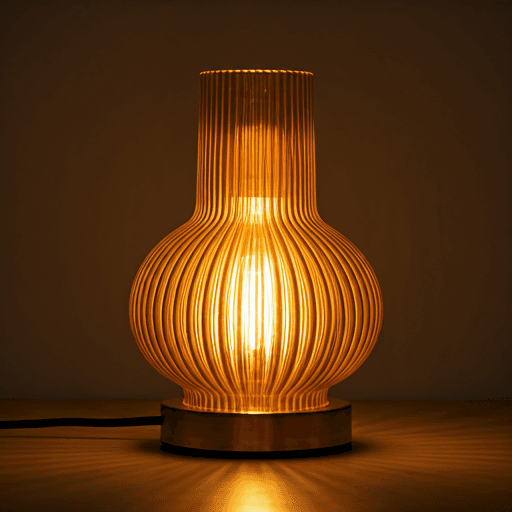 Column Lamp — Tokyo Living Room